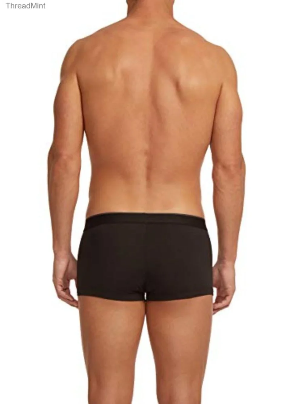 Men's Brazilian Trunks 3 Pack Cotton Spandex Boxer Briefs